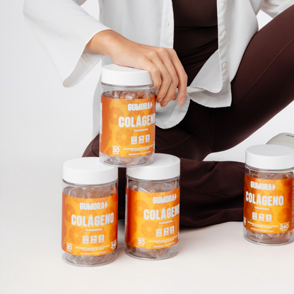Gumora Colágeno Sabor Tangerina em Gummies