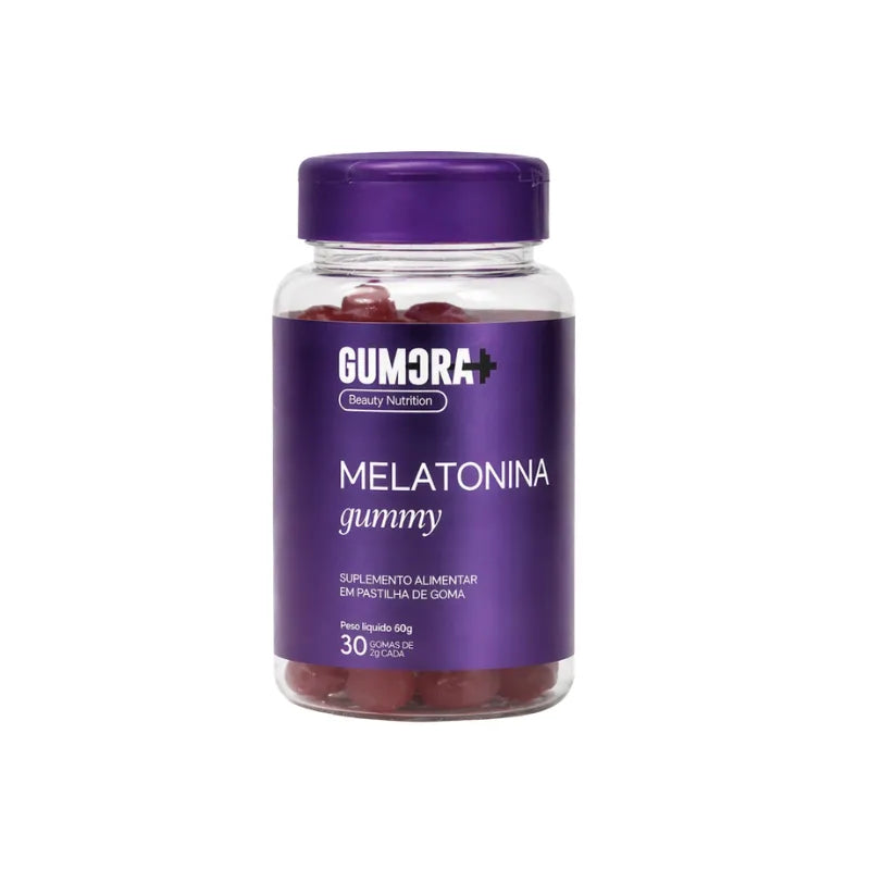 Gumora Melatonina em Gummies Morango