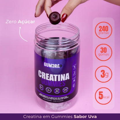 Kit Creatina Uva (03 Potes)