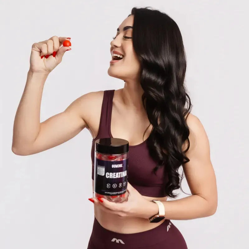 Gumora Creatina em Gummies ZERO Açúcar