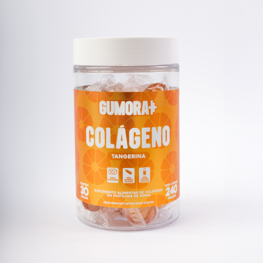 Gumora Colágeno Sabor Tangerina em Gummies