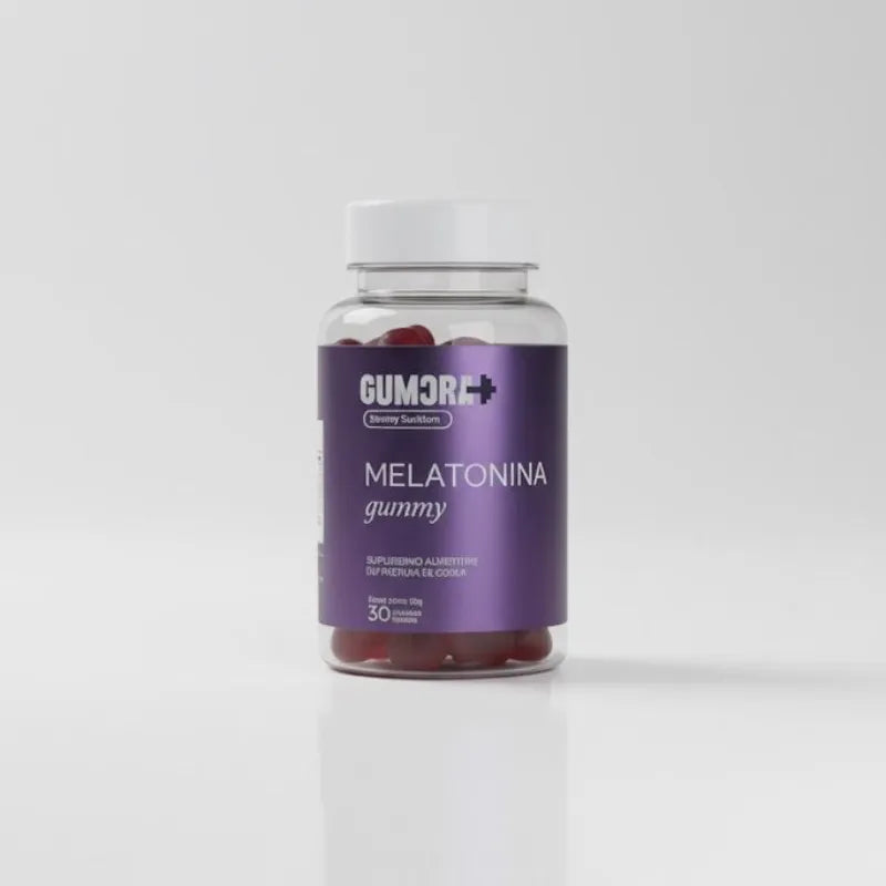 Gumora Melatonina em Gummies Morango