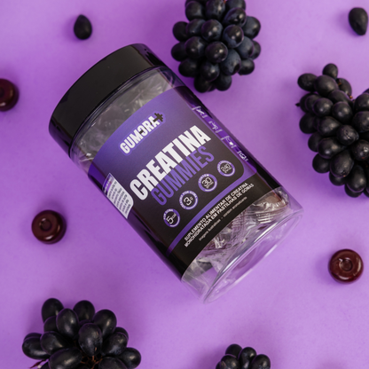 Gumora Creatina em Gummies ZERO Açúcar Uva
