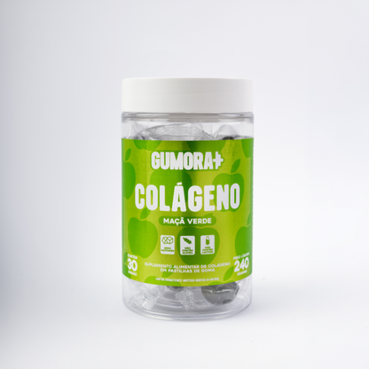 Gumora Colágeno Sabor Maçã Verde em Gummies