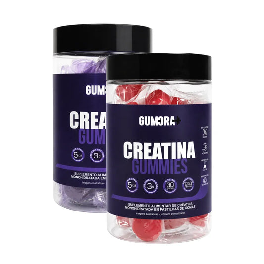 Combo Creatina Uva + Frutas Vermelhas