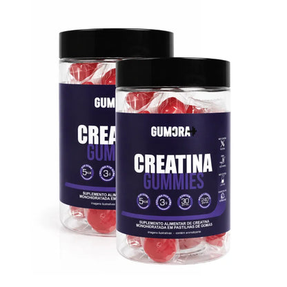 Gumora Creatina em Gummies ZERO Açúcar