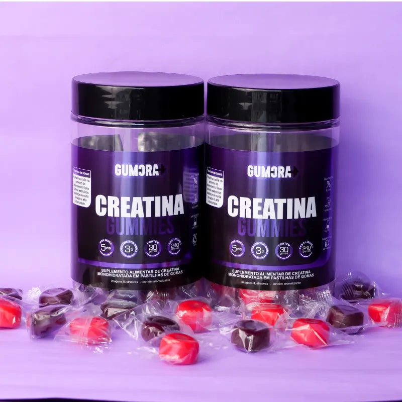 Combo Creatina Uva + Frutas Vermelhas