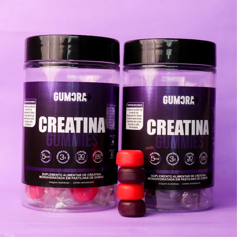 Combo Creatina Uva + Frutas Vermelhas